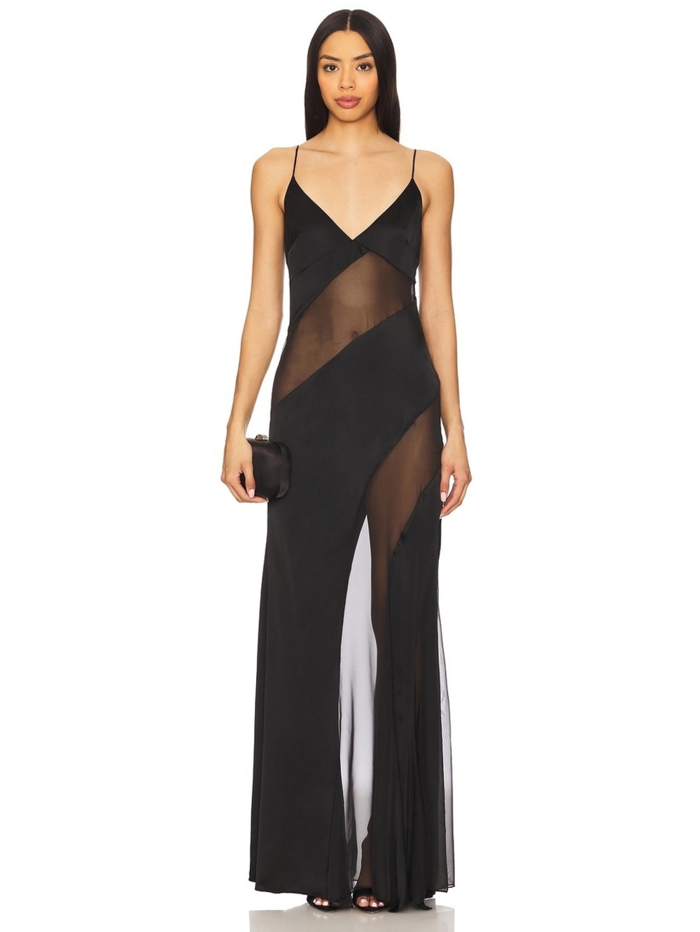 NBD The Jaden Maxi Dress in Black